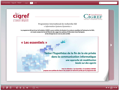Essentiels de l'étude THEOP - Vague B