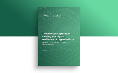 The low-tech approach serving the digital resilience of organisations: Adaptation strategies in times of fluctuations