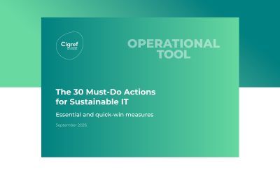 The 30 Must-Do Actions for Sustainable IT:Essential and quick-win measures